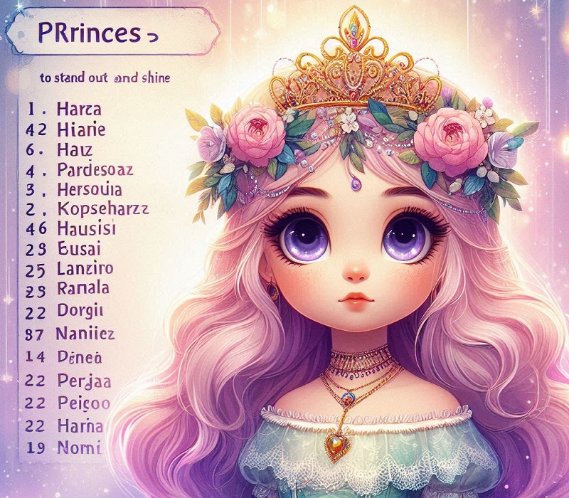 Unique Princess Names to Stand Out and Shine