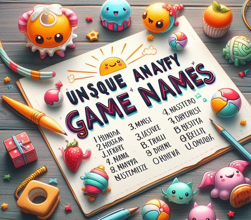 Unique and Playful Game Names