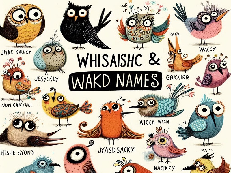 Whimsical & Wacky Bird Names