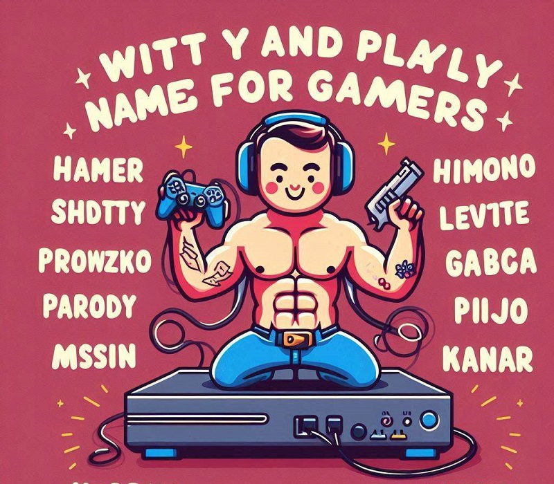 Witty and Playful Names for Gamers