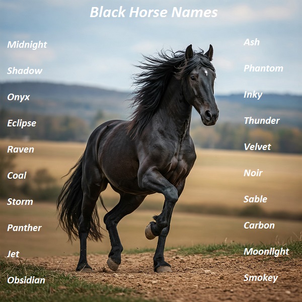 Black Horse Names