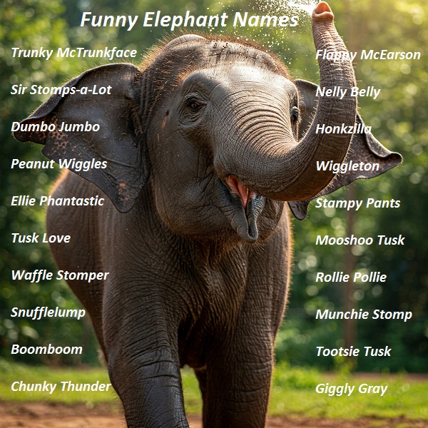 Funny Elephant Names