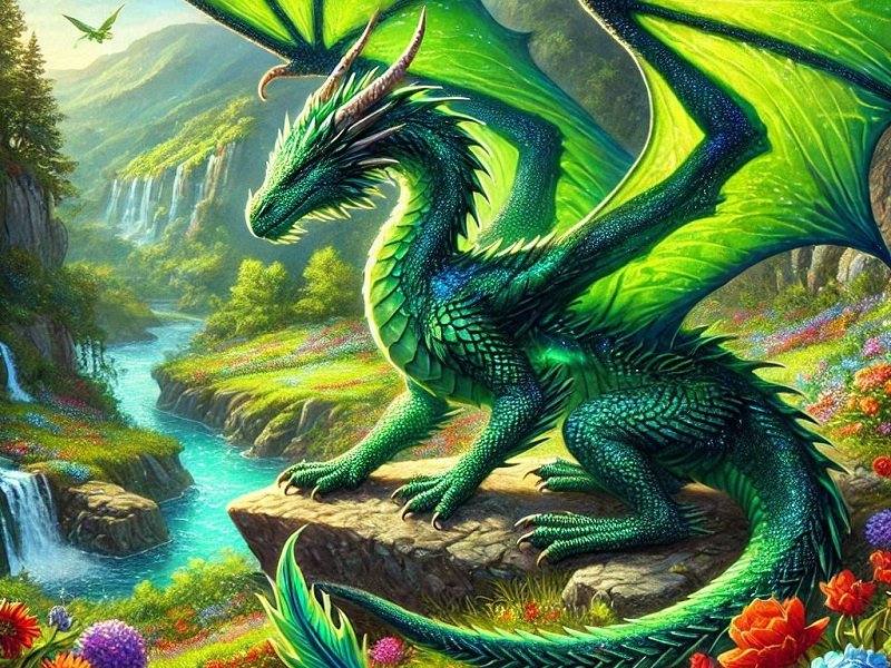 Green Female Dragon Names