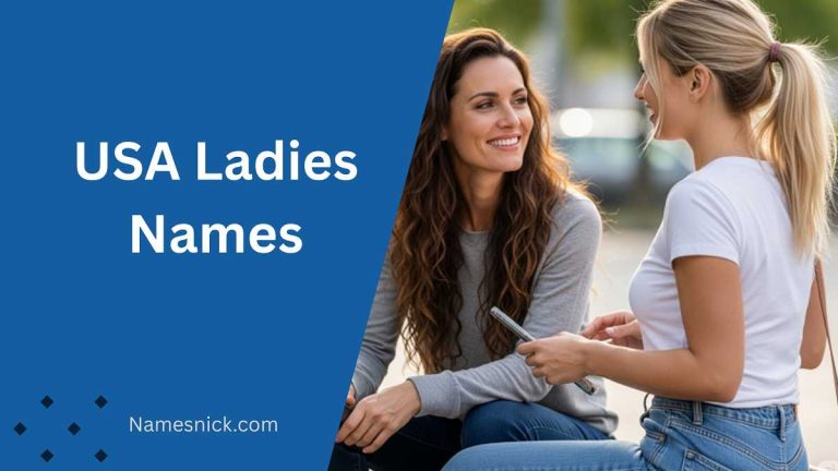 USA Ladies Names