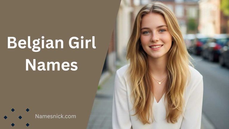 Belgian Girl Names