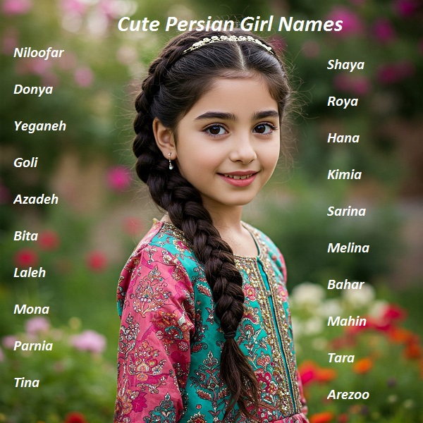Cute Persian Girl Names