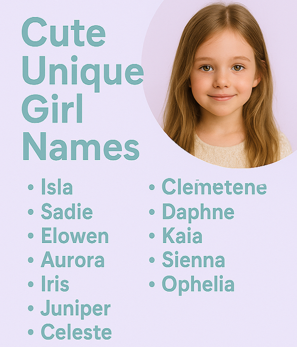 Cute Unique Girl Names