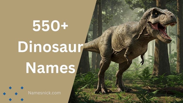 Dinosaur Names