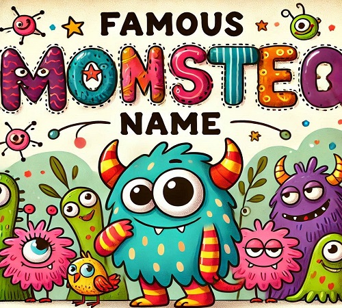 Famous Monster Names