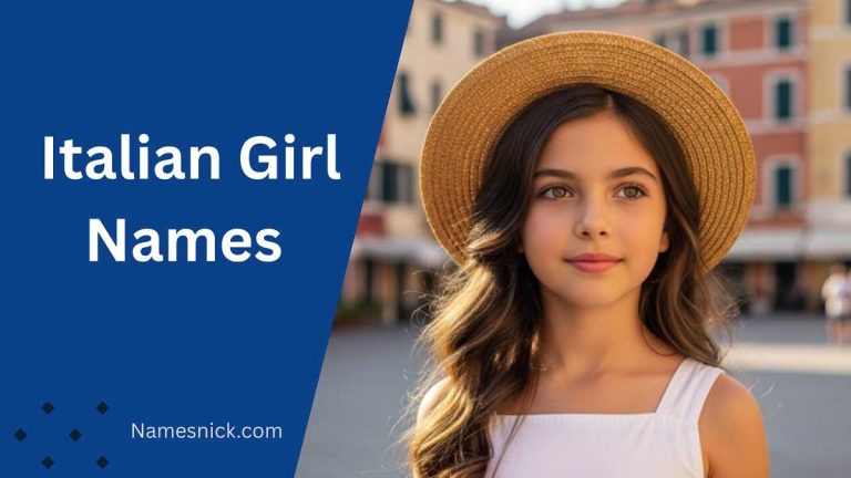 Italian Girl Names
