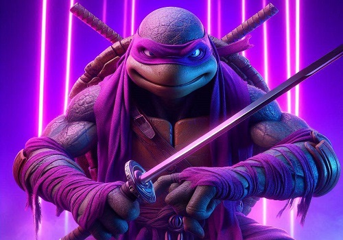 Purple Ninja Turtle