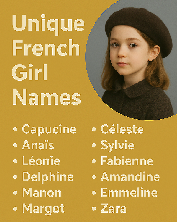 Unique French Girl Names