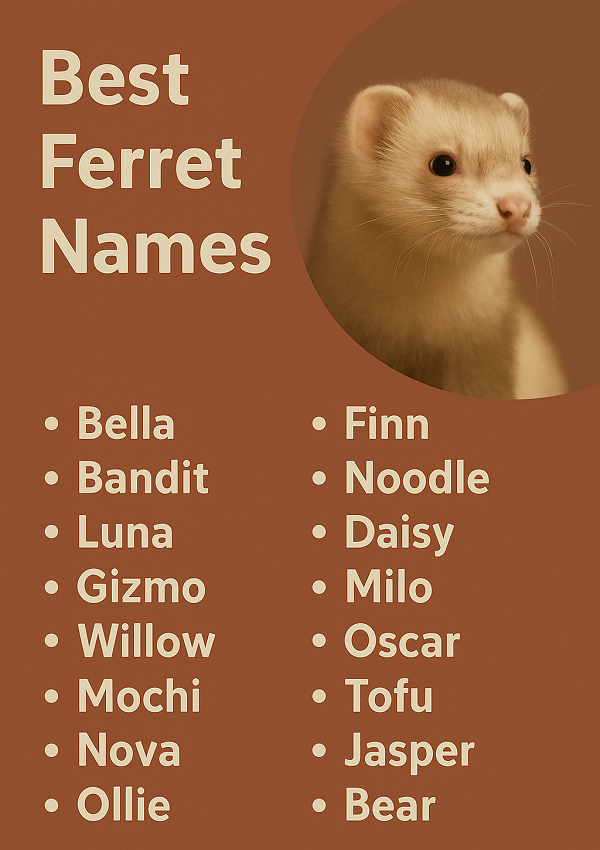 Best Ferret Names