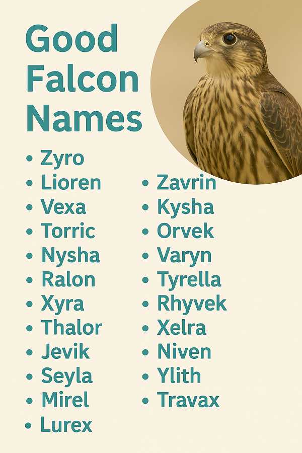 Good Falcon Names pic
