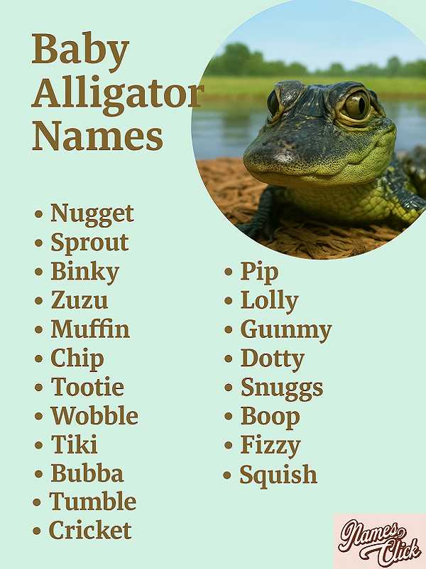 Baby Alligator Names