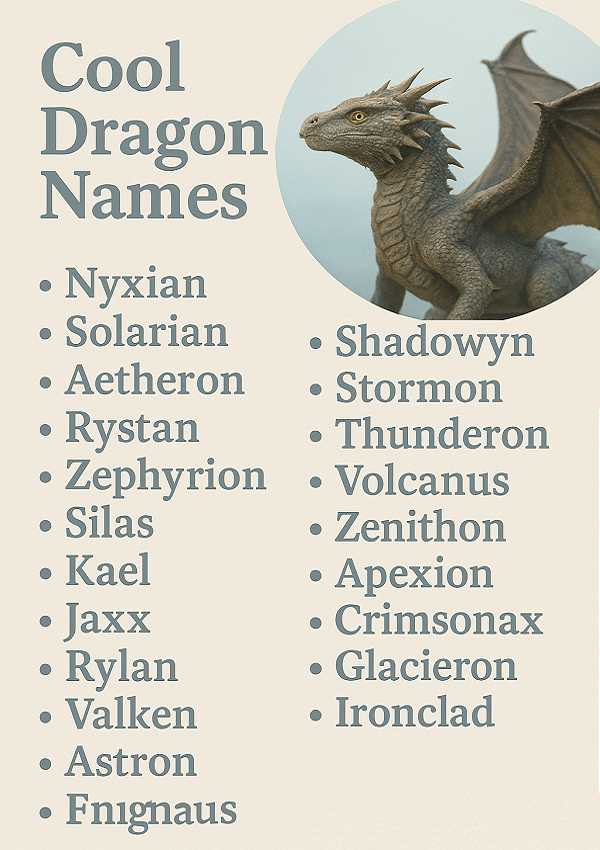 Funny Dragon Names