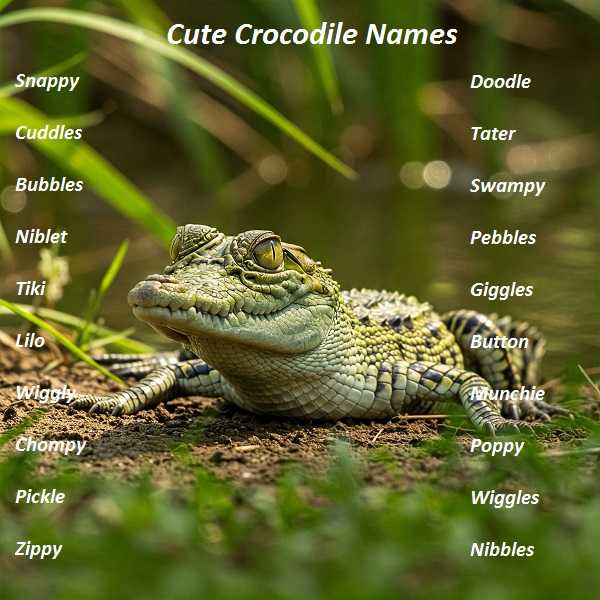 Cute Crocodile Names