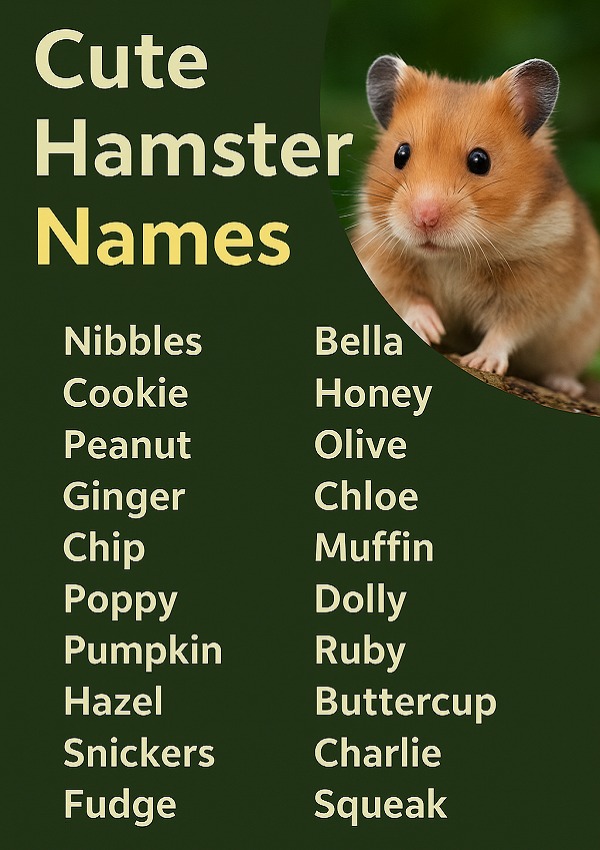 Cute Hamster Names