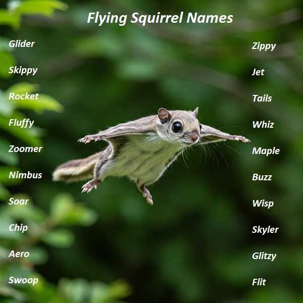 Flying Squirrel Names