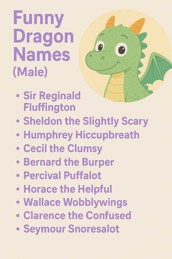 Funny Dragon Names Male