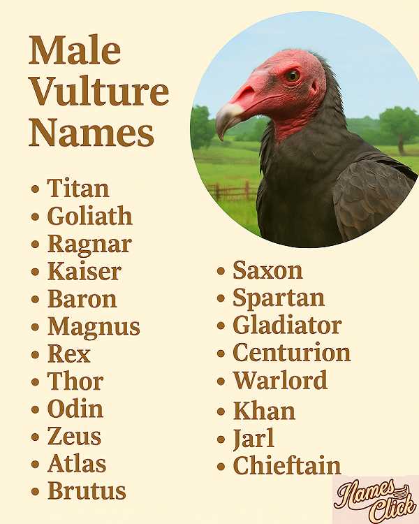 Male Vulture Names