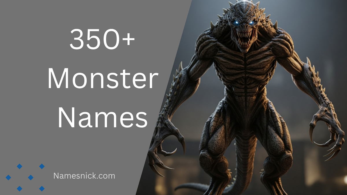 Monster Names
