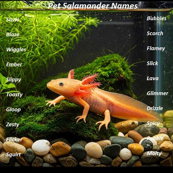 Pet Salamander Names