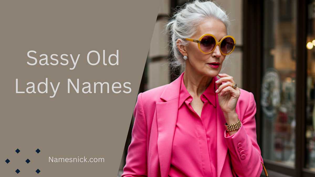 Sassy Old Lady Names