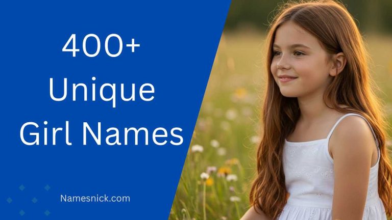 Unique Girl Names