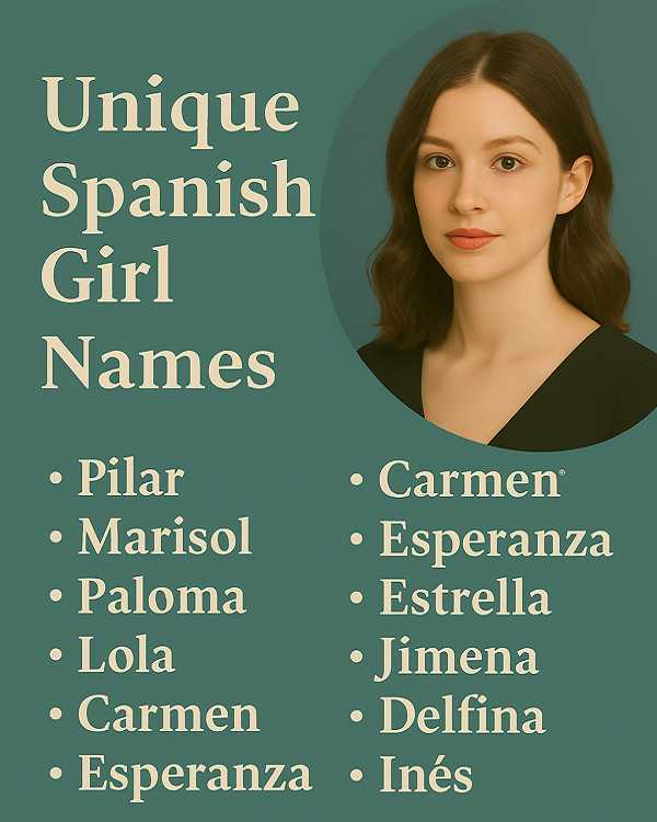 Unique Spanish Girl Names