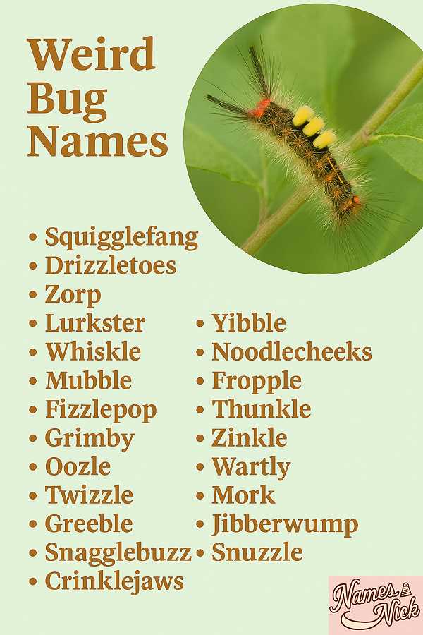 Weird Bug Names
