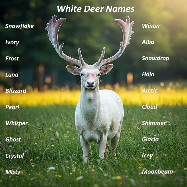 White Deer Names