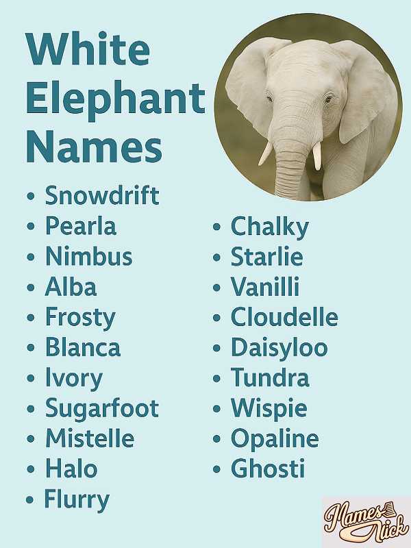 White Elephant Names